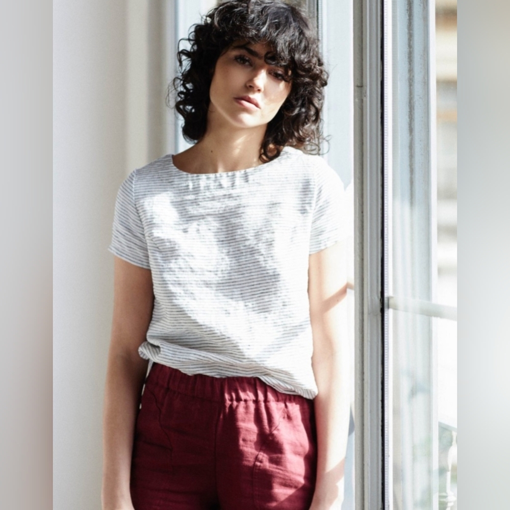 notPERFECTLINEN | Hamburg Top | Size M